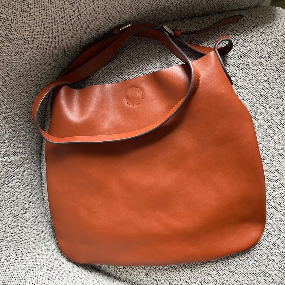 Co Lab: Leather Crossbody Tote